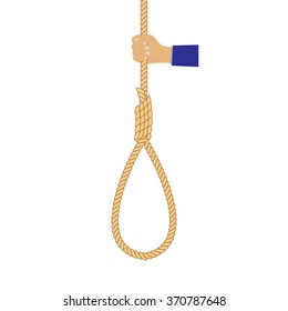 Hand and loop rope