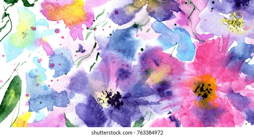 219,363 Floral watercolour background Images, Stock Photos & Vectors ...