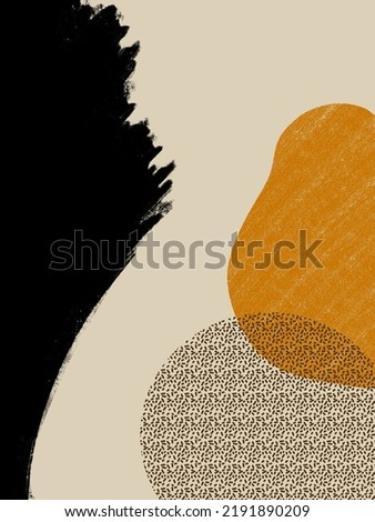 Hand painted creative texture. Abstract background. trendy design for poster. 