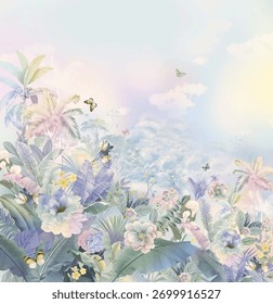 Hand painted Diverse Decorative Patterns Collection With Floral Striped And Fantasy Themes Artwork