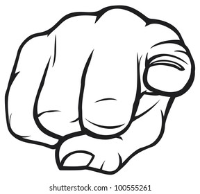 Similar Images, Stock Photos & Vectors of Hand Pointing - 76292191