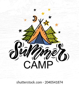 2,082 Summer camp font Images, Stock Photos & Vectors | Shutterstock