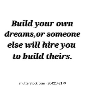 258 Build your own dream Images, Stock Photos & Vectors | Shutterstock