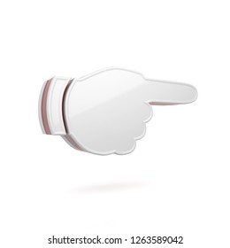 Hand Web Icon Conceptual Image 3d Stock Illustration 1263589042 ...