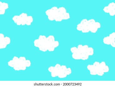 雲 クレヨン のイラスト素材 画像 ベクター画像 Shutterstock