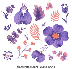 ハーブ 紫 花 のイラスト素材 画像 ベクター画像 Shutterstock