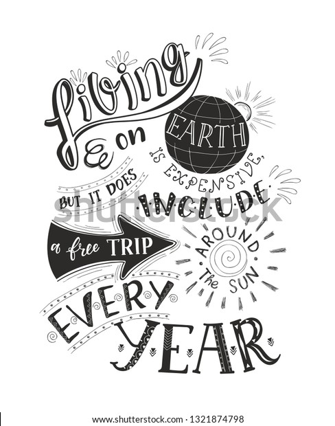 旅行の手書きの引用文 モチベーションのスローガン 観光バナー チラシ 雑誌のフレーズ 手描きのイラスト のイラスト素材