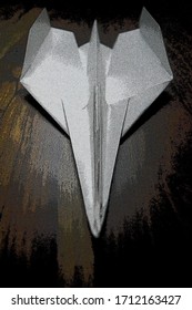 Handmade Paper Plane, Front Profile