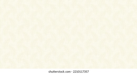 Handmade Subtle Botanical Patterned Washi Paper Border. Seamless Speckled White On White Card Stock Sheet. Japanese Washi Effect Fiber Background Copy Space. Wedding Stationery High Resolution Jpg