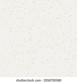 Handmade White Gold Metallic Rice Sprinkles Paper Texture. Seamless Washi Sheet Background. Sparkle Wedding Texture, Glitter Stationery And Pretty Foil Style Digital Luxe Design Element.