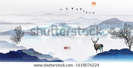 Similar – Image, Stock Photo Black Peter Winter Snow