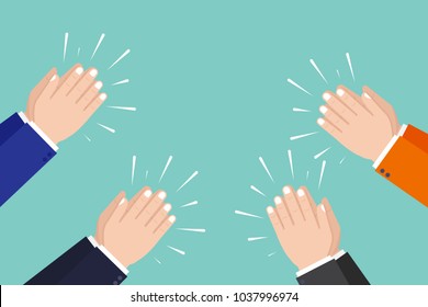 手が拍手する 拍手喝采喝采 のイラスト素材 Shutterstock