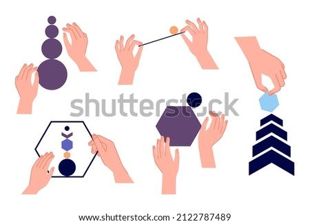 Similar – Image, Stock Photo circle Design Harmonious