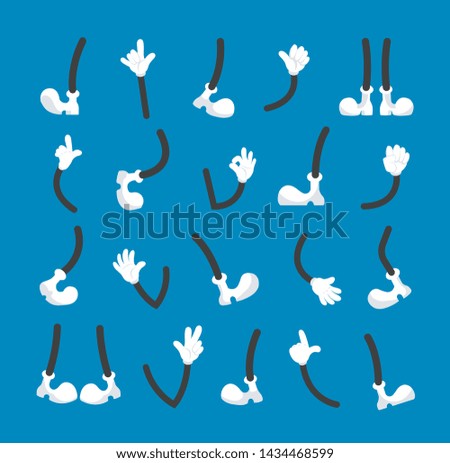 Similar – Image, Stock Photo gloves Art Black White