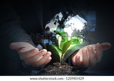 Similar – Image, Stock Photo Climate protection