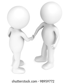 245 3d small people handshake Images, Stock Photos & Vectors | Shutterstock