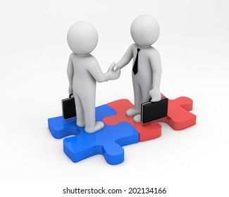 Handshake Abstract 3d People Stock Illustration 202134166 | Shutterstock