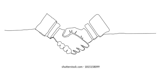 Similar Images, Stock Photos & Vectors of hand shake, sketch
