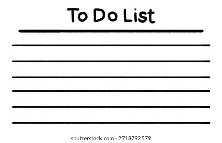 Handwritten to do list templates, work schedules, school schedules, daily notes, handwritten brush