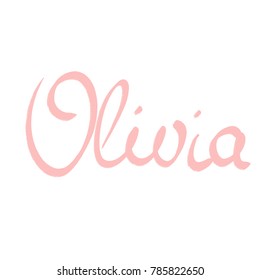 273 Olivia name Images, Stock Photos & Vectors | Shutterstock