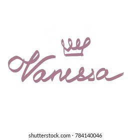 Vanessa Name Wallpaper