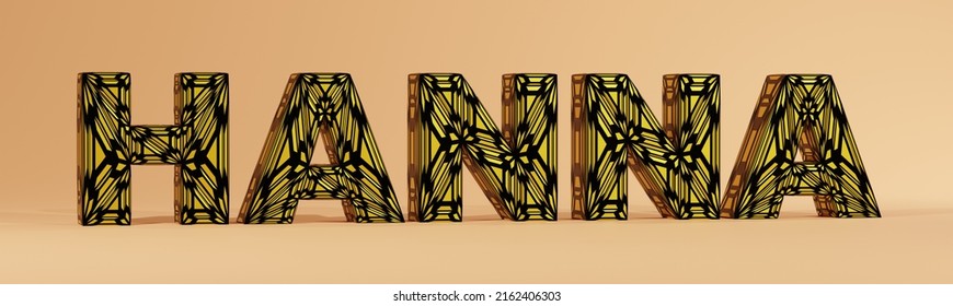 hanna-name-composed-3d-letters-on-stock-illustration-2162406303