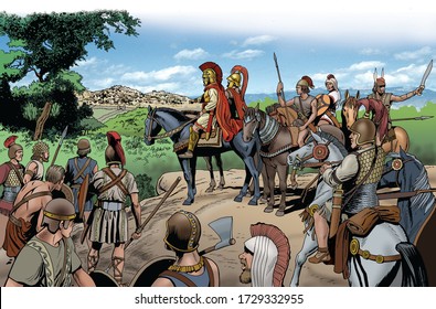 Hannibal Arrives In Rome During The Second Punic War