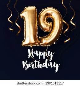 19th Birthday Images, Stock Photos & Vectors | Shutterstock