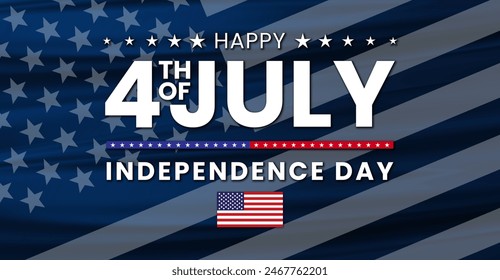 Happy 4th of July USA Background - Powered by Shutterstock