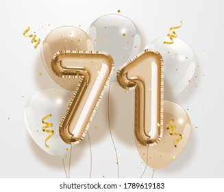 71 Birthday Images, Stock Photos & Vectors | Shutterstock