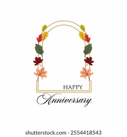 Happy Anniversary lettering Design Template. Creative Typography for Greeting Card, Gift Poster, Banner etc - Powered by Shutterstock