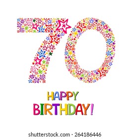 14,779 Birthday 70 Images, Stock Photos & Vectors | Shutterstock