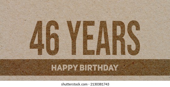 46 Birthday 2 904 Images Photos Et Images Vectorielles De Stock Shutterstock