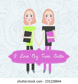 Happy Birthday Twins Images Stock Photos Vectors Shutterstock