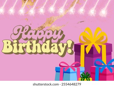 Happy Birthday celebrations , greeting card , poster - Powered by Shutterstock