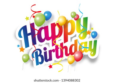 Happy Birthday Images Stock Photos Vectors Shutterstock
