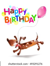 12,465 Happy Birthday Dog Cartoon Images, Stock Photos & Vectors ...