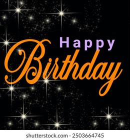 Happy birthday greeting card with elegant design - Powered by Shutterstock