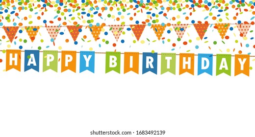 326,318 Birthday banner retro Images, Stock Photos & Vectors | Shutterstock