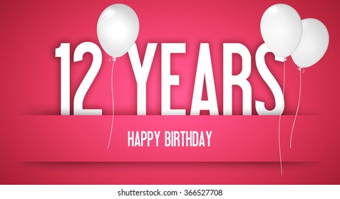 12 Year Girl Birthday Images Stock Photos Vectors Shutterstock