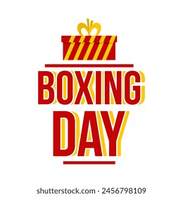 Happy boxing day logo set. Flat set of happy boxing day  logo for web design - Powered by Shutterstock