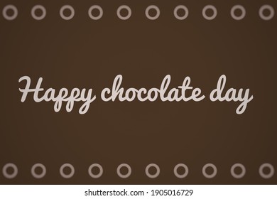 Happy Chocolate Day In February