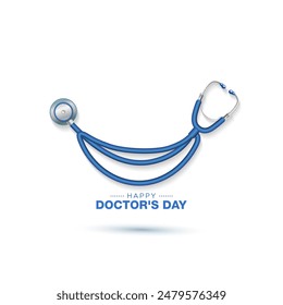 Happy doctors day. National Doctors' Day greeting design. - Powered by Shutterstock