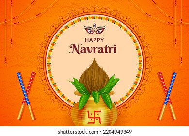 Happy Dussehra Vijayadashami Festival, Navratri, Durga Puja