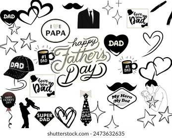 "Happy Father's Day! Celebrate the special dads in your life with these adorable black and white doodle art graphics.These doodles will make your Father's day project stand out!"
High quality... - Powered by Shutterstock