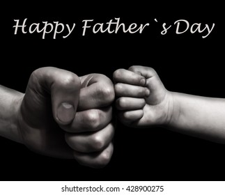 Black Happy Fathers Day Images Happy Fathers Day Two Hands Over Stock Illustration 428900275 | Shutterstock