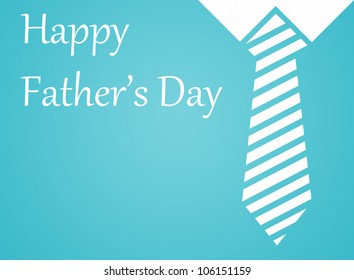 Happy fathers day written blue background. - Powered by Shutterstock