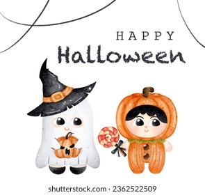 Happy Halloween Card in