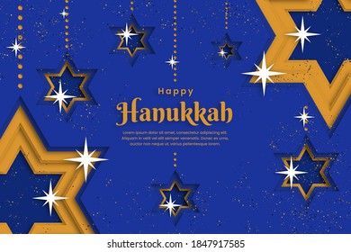 Happy Hanukkah Wishes, Background, Greeting