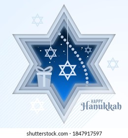 Happy Hanukkah Wishes, Background, Greeting